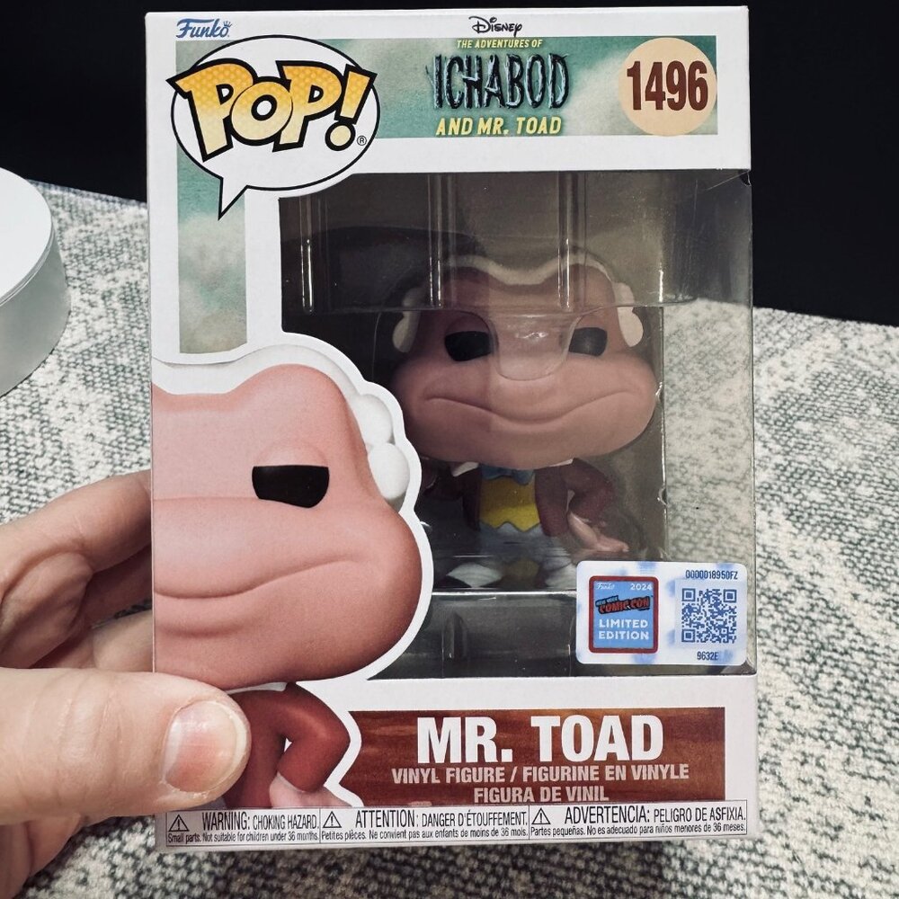 Funko Pop! Disney- The Adventures of Ichabod and Mr. Toad-  Mr. Toad #1496